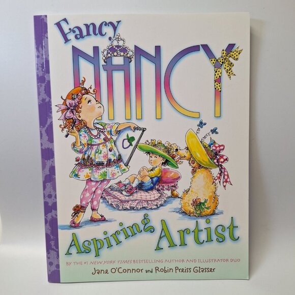 Fancy Nancy Book Set Handle Case Four Set Wonderful World Girl Kids Children Art - Picture 5 of 9